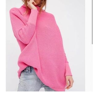 Free People Ottoman Slouchy Tunic Sweater Dress